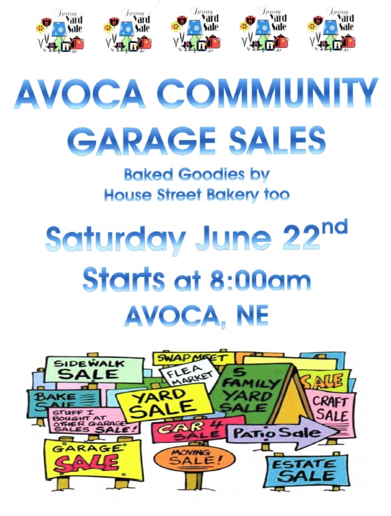 Avoca garage sales