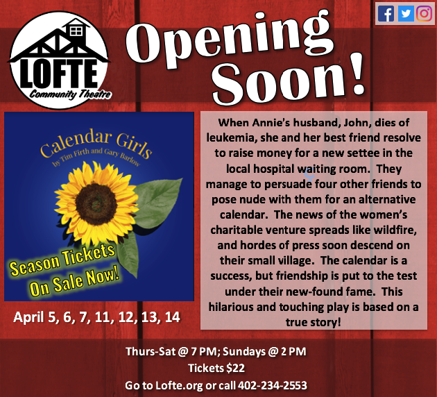 Calendar Girls Lofte