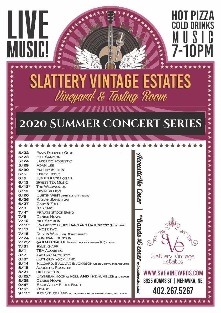 SVE concerts 2020
