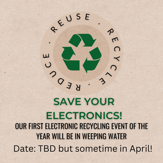 Save the date electronics event