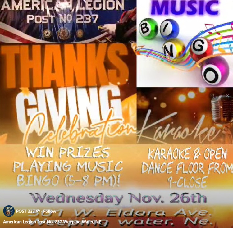 WW legion music bingo