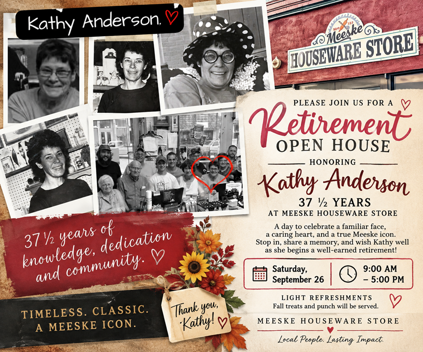Kathy RETIREMENT Open House