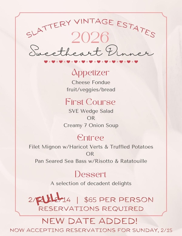 SVBE Valentine dinner