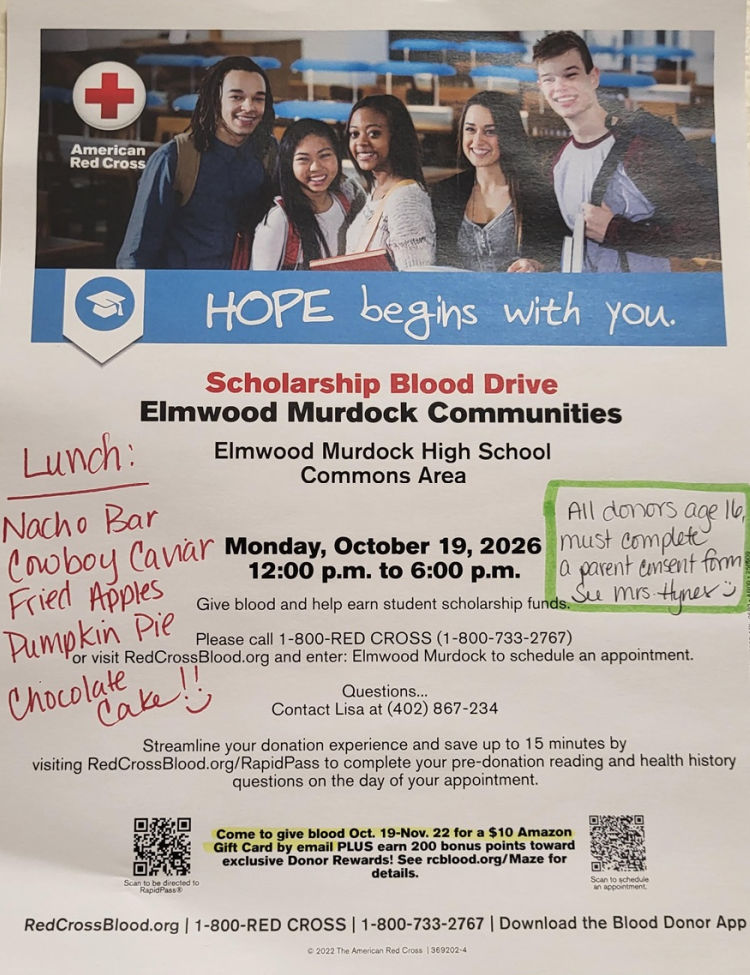 blood drive poster