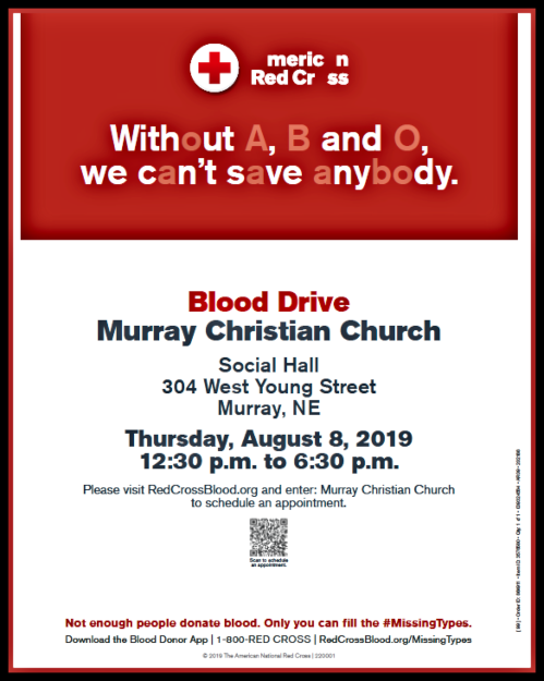 2019 07 17 MRY MCC Blood Drive Aug 8 2019