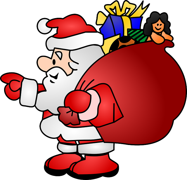 santa in Springfield
