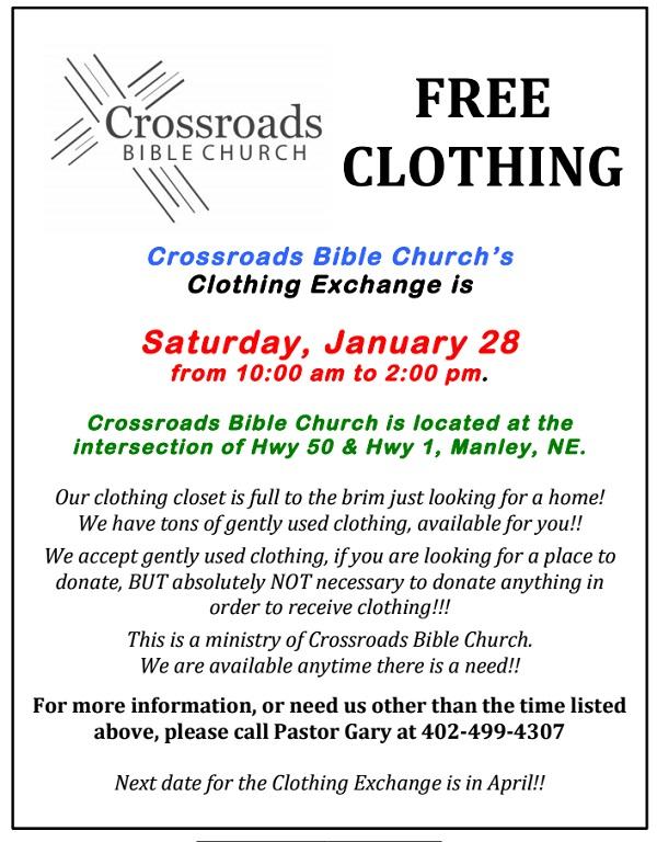 Crossroads clothing