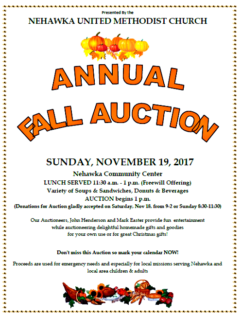 NEH UMC AUCTION