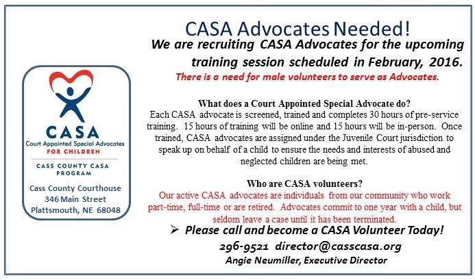 CASA training for Feb 2016 Flyer